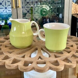 Mikasa Green Ceramic Mug Set for Dining